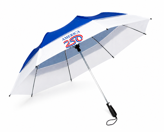 58" Georgetown Folder® Plus - Navy/White - 250